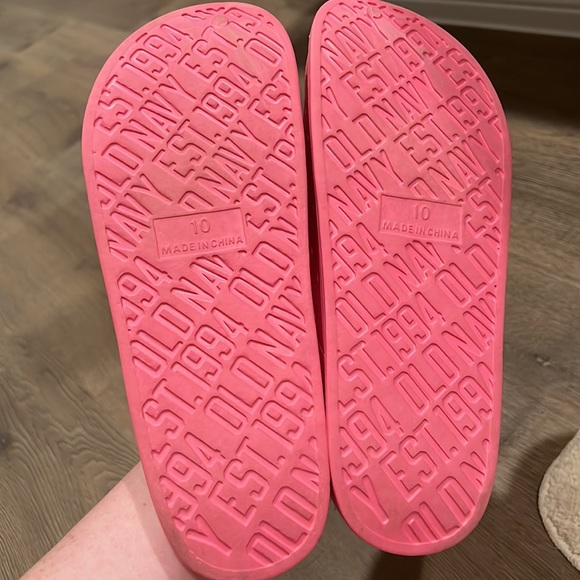 Like New Custom Old Navy Croc Style Shoes with custom BTS shoe accessories - Picture 5 of 5